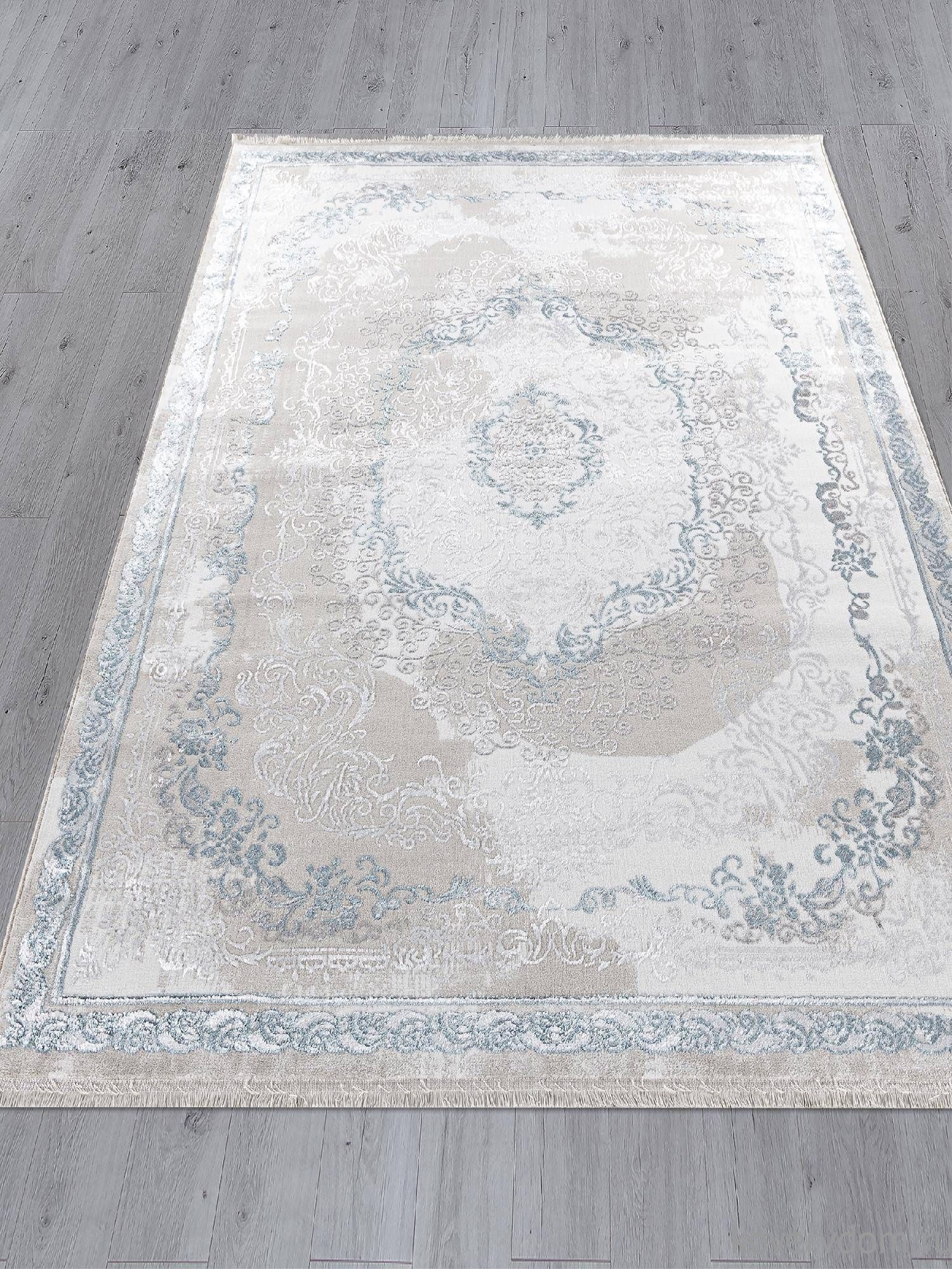 Ковер EFSAN L278A CREAM SHRINK / BLUE FDY